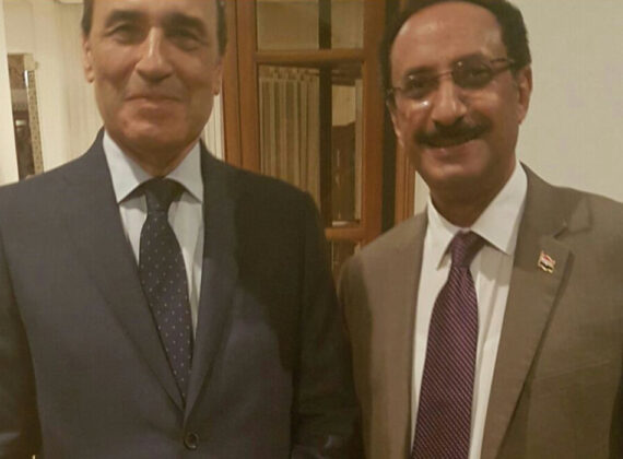 مع رئيس مجلس النواب المغربي