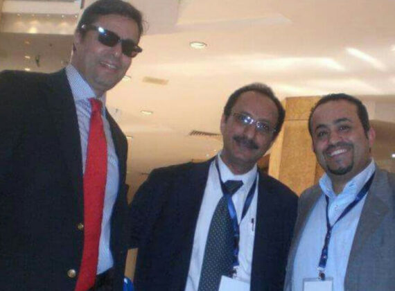 مع كمال مشرقي ومحمود قنديل ذات يوم عمان 2011